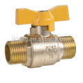 J2104 Forged butterfly handle brass ball valve